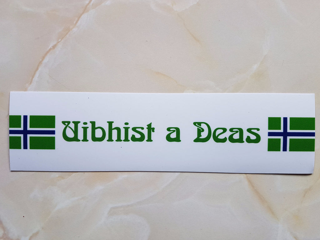 Uibhist Vehicle Sticker